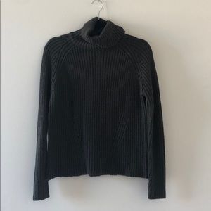 Turtleneck knit sweater